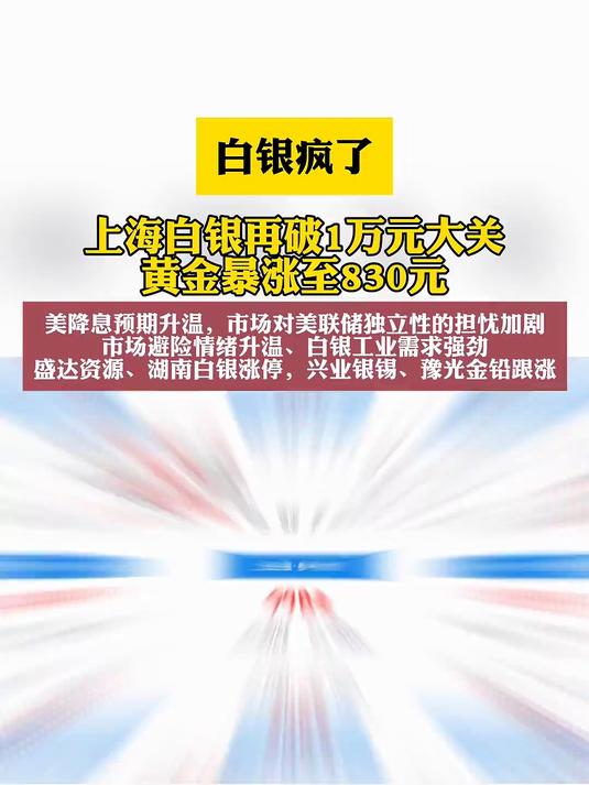 湖南白银：公司白银产品未来市场价格能否继续上涨存在不确定性